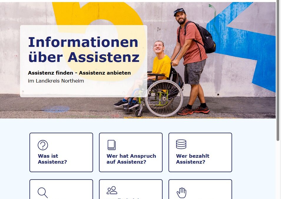 Assistenz zugänglich machen – ein digitales Portal stärkt die Teilhabe im Landkreis Northeim